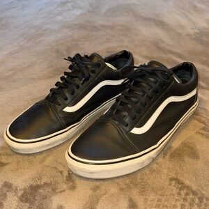 Vans Old Skool Leather black/white